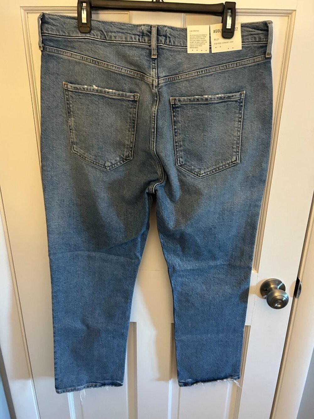 AGOLDE Riley High Rise Straight Crop Jeans - Picture 3 of 6